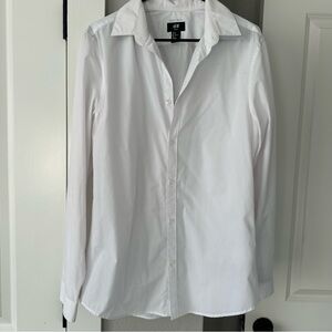 H&M Men's White Dress Shirt